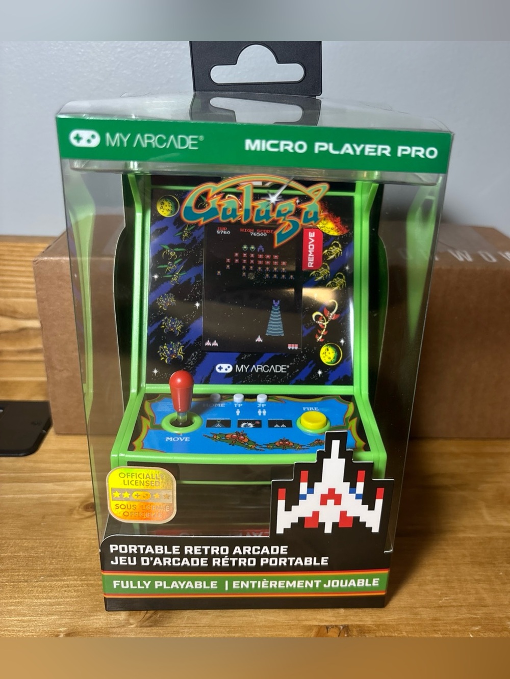 My Arcade Micro Player Pro Galaga Portable Retro Arcade - NEW / SEALED!